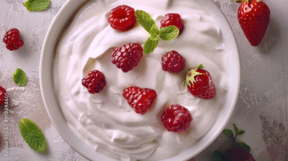 Fresh Yogurt with Berries Fresh Yogurt with Berries