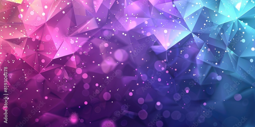 abstract background with low poly polygonal shapes