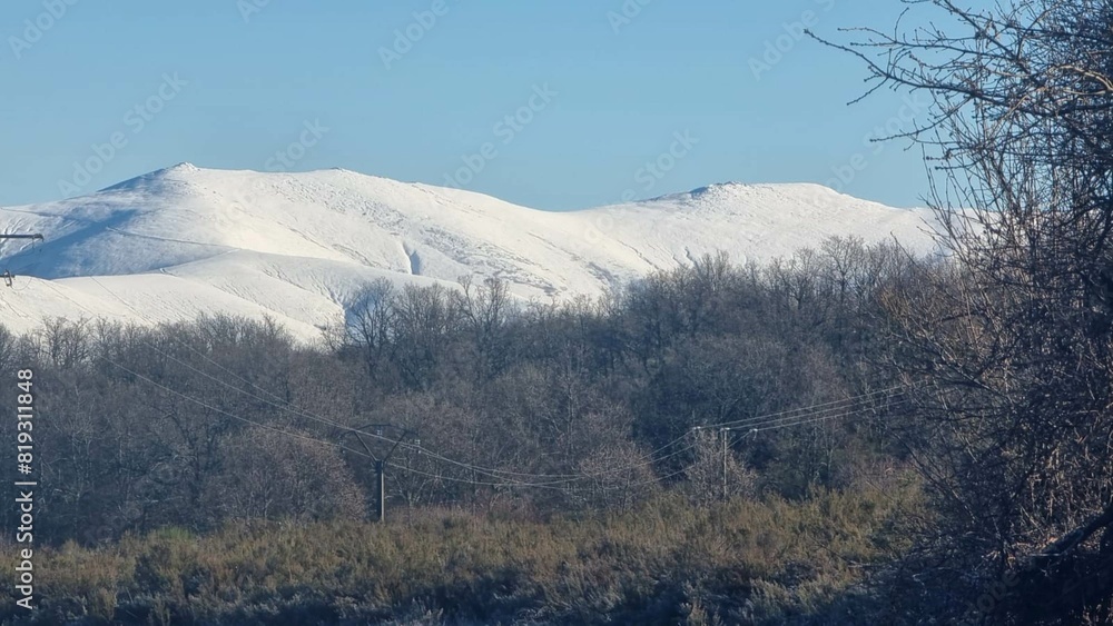 Fototapeta premium Montañas de Peña Trevinca, Galicia