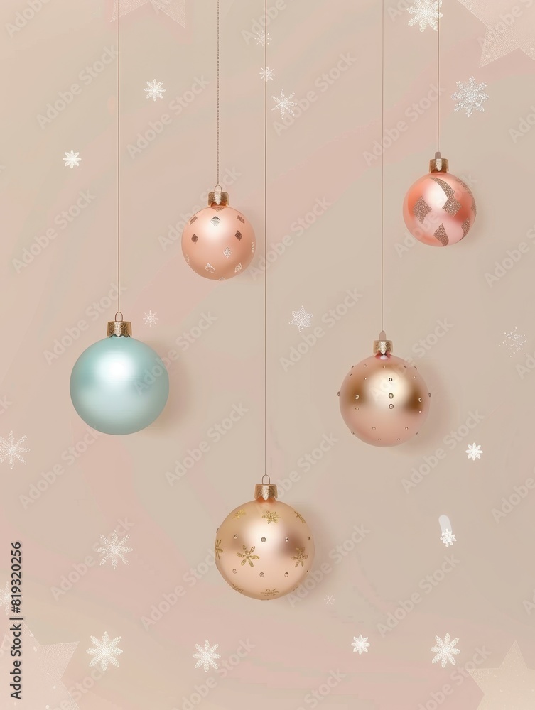 Christmas background. Festive New Year poster and banner, greeting card. Xmas decoration element. Festive Merry Christmas and Happy new year