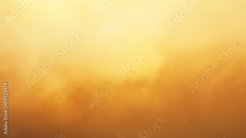 Smooth golden grainy gradient backdrop poster. Website menu sport banner background. 