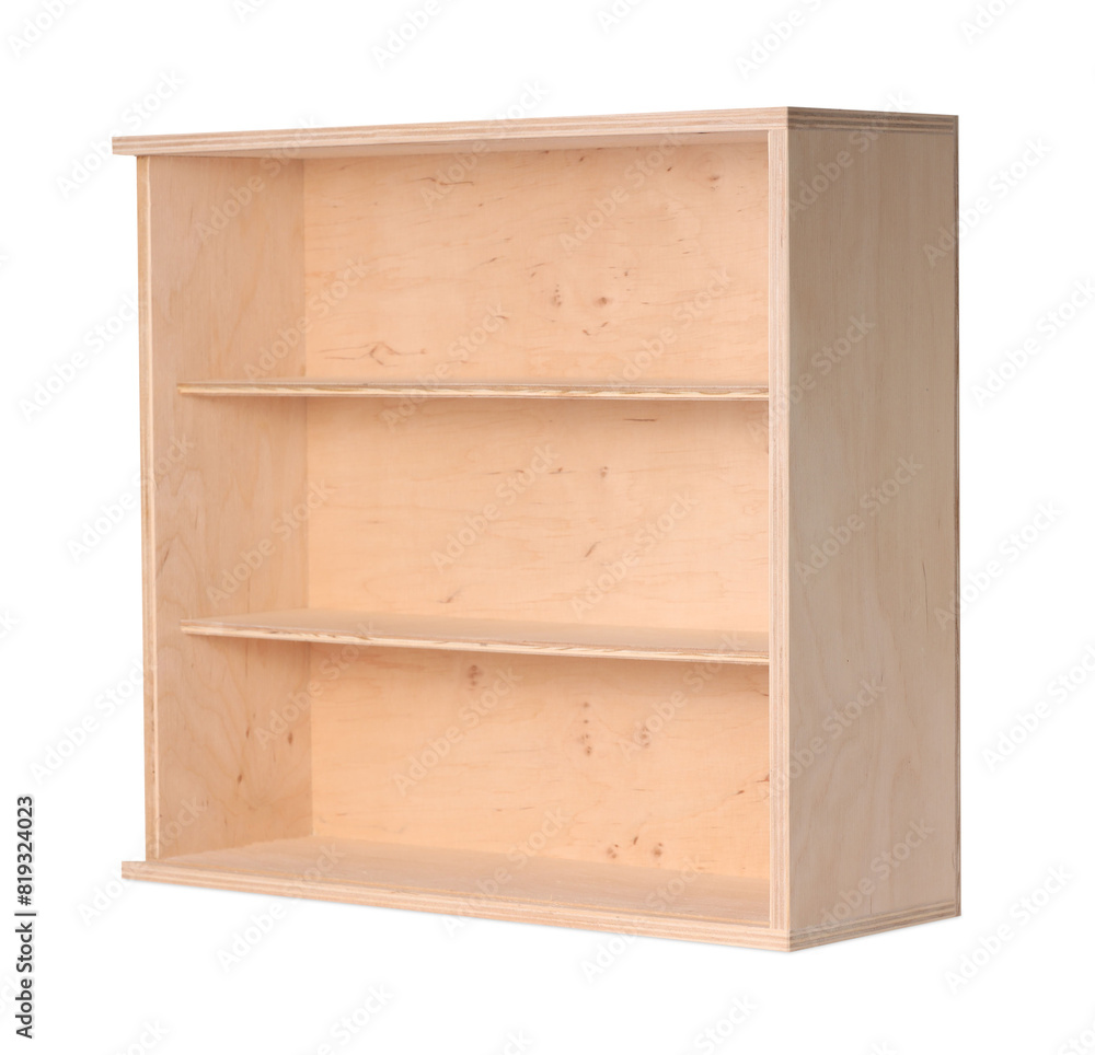 Empty wooden wine box isolated on white Empty wooden wine box isolated on white