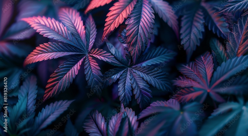 Close Up of Marijuana Leaves Close Up of Marijuana Leaves