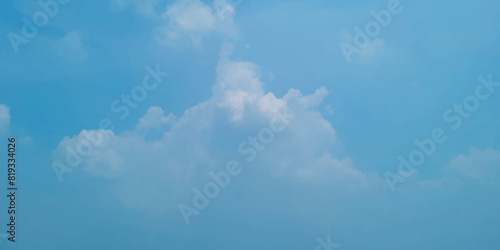 Blue sky with cloud background. Natural and cloudy fresh blue sky background. Natural sky beautiful blue and white texture background. blue sky with cloud. sky with white clouds as background.