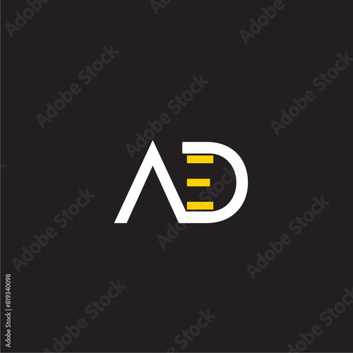 Initial Letter EAD Vector logo icon design template elements. Vector Logo Design for Any Purposes. Creative Modern Trendy Typography logo icon for you business. photo