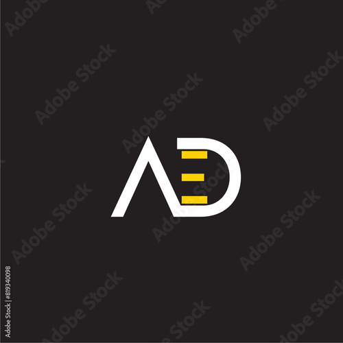 Initial Letter EAD Vector logo icon design template elements. Vector Logo Design for Any Purposes. Creative Modern Trendy Typography logo icon for you business.