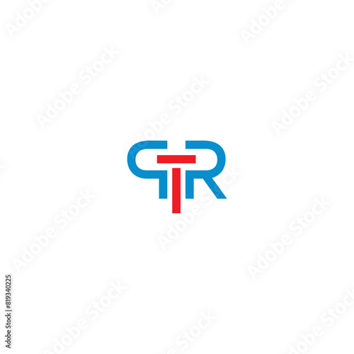 Initial Letter RTR Vector logo icon design template elements. Vector Logo Design for Any Purposes. Creative Modern Trendy Typography logo icon for you business. photo
