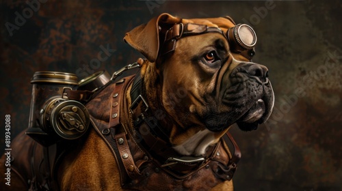 Steampunk Boerboel photo