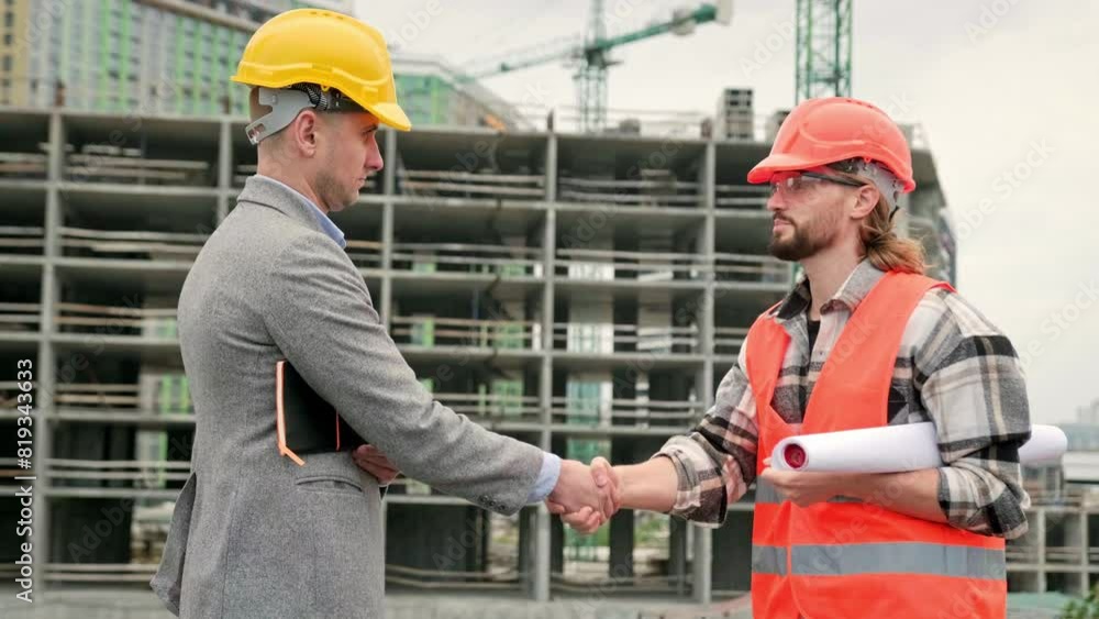 Work process on site, conclusion of cooperation Work process on site, conclusion of cooperation