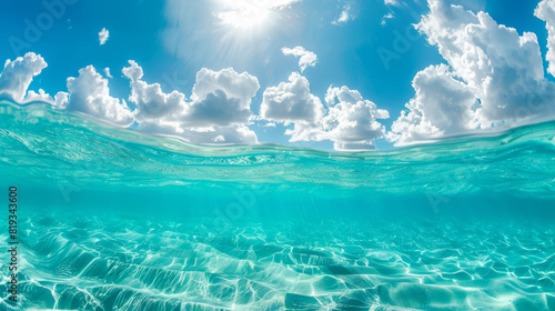 Crystal Clear Waters and a Sunny Sky Combine in Serenity