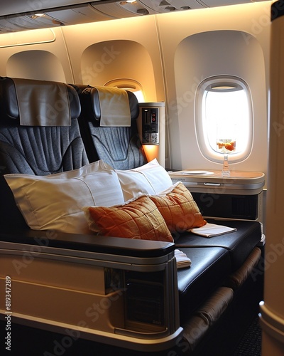 first class plane