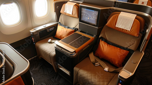 first class aircraft interior