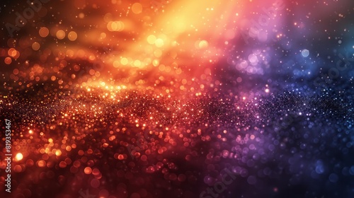 Dusted Holographic Abstract Multicolored Backgound Photo Overlay,