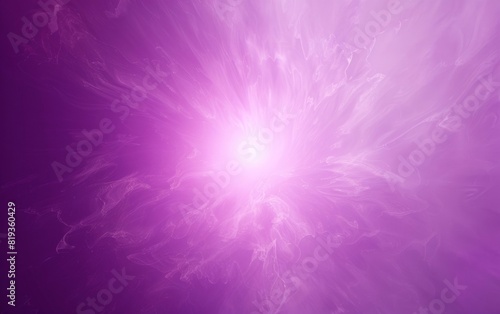 Soft purple gradient background with a central glow.