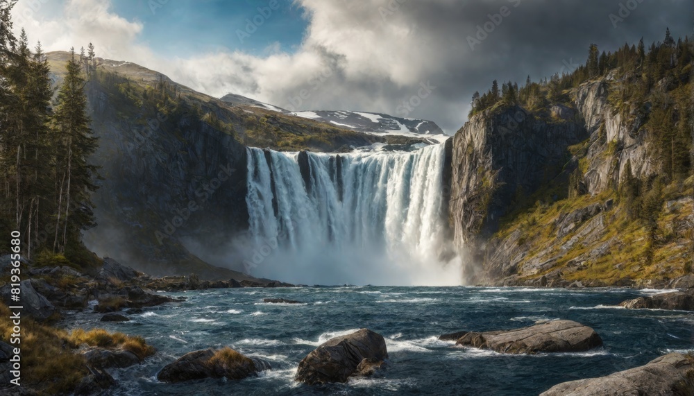 Traumhafte cinematische irische Landschaft Traumhafte cinematische irische Landschaft