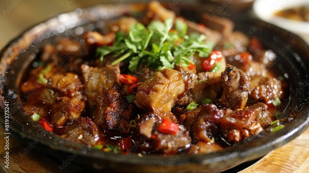 Stewed Pork Tangles. Stewed Pork Tangles.
