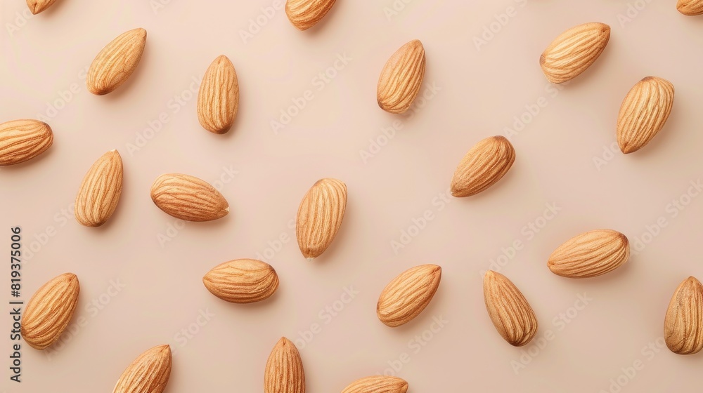 Table for laying out new products, simple, background, almond Table for laying out new products, simple, background, almond