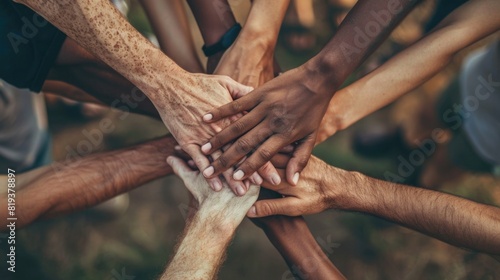 Team Hands Together, Symbolizing Unity