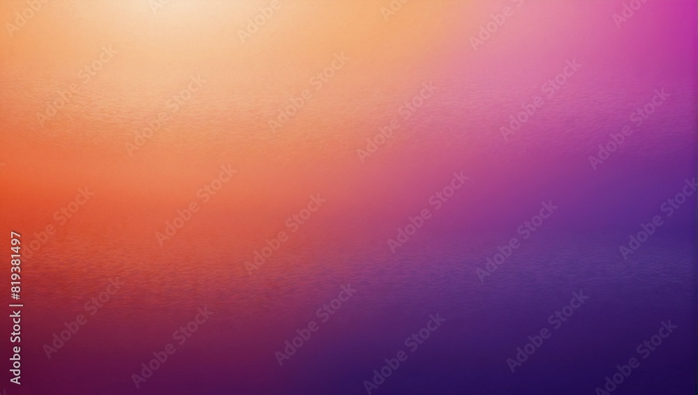 Gradient texture background wallpaper in abstract orange purple colors