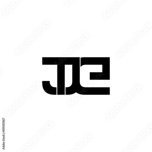 tje typography letter monogram logo design photo