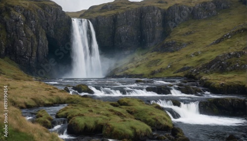 Traumhafte cinematische irische Landschaft 