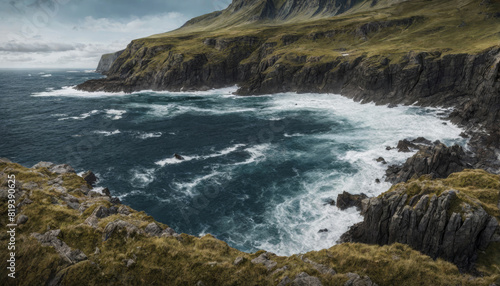 Traumhafte cinematische irische Landschaft 