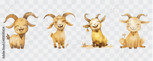 Goat eid adha isolated graphic transparent