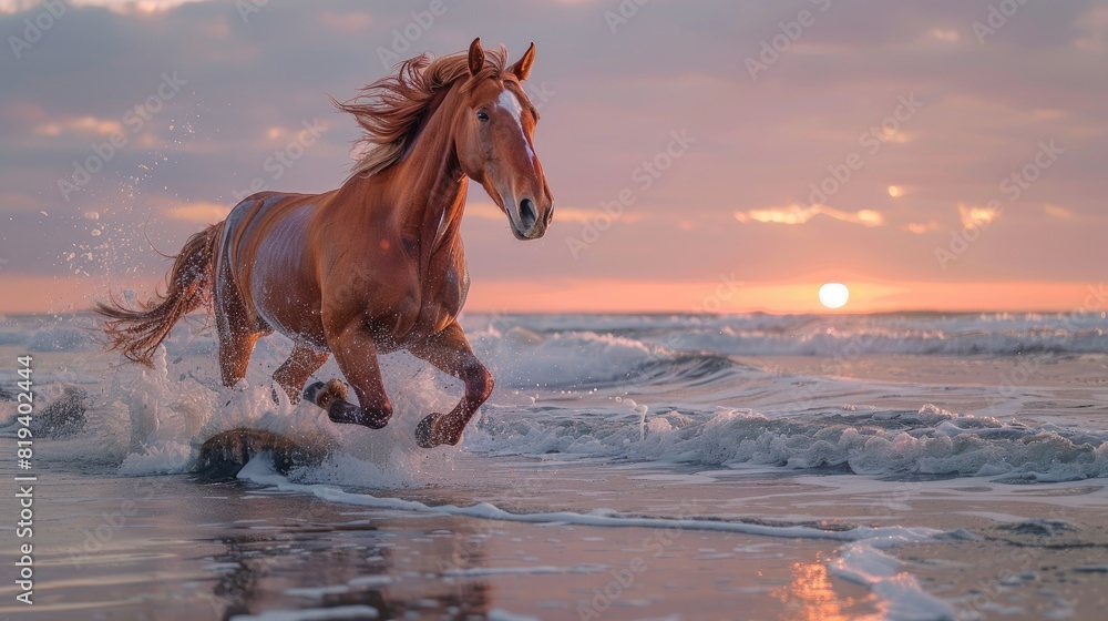 Cinematic, documentary photography, horse running on the beach by the sea at sunset , Arriflex 35 bl camera, canon k35 prime lenses, snowy, 70 mm, dedication Cinematic, documentary photography, horse running on the beach by the sea at sunset , Arriflex 35 bl camera, canon k35 prime lenses, snowy, 70 mm, dedication