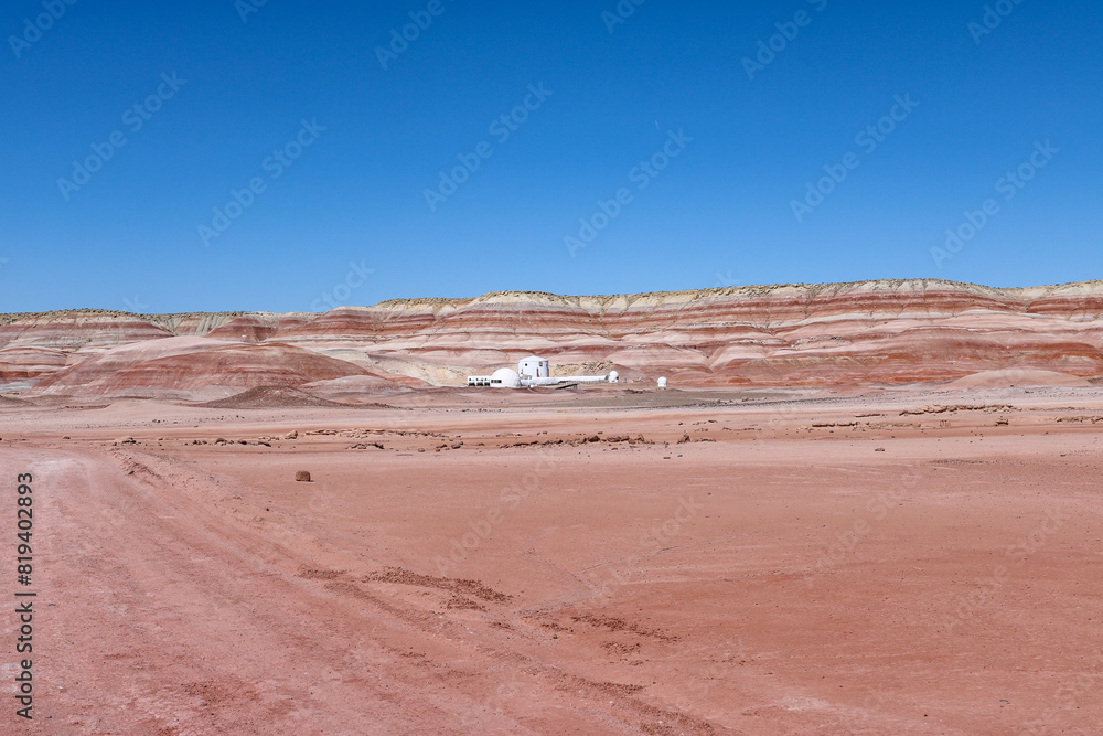 Fototapeta premium Barren desert landscape