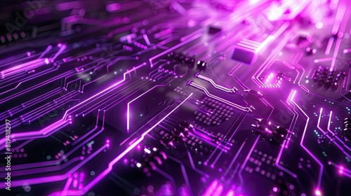 purple tecnology background