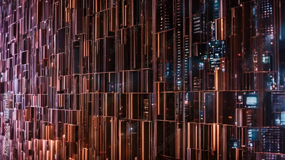Technology network background Technology network background