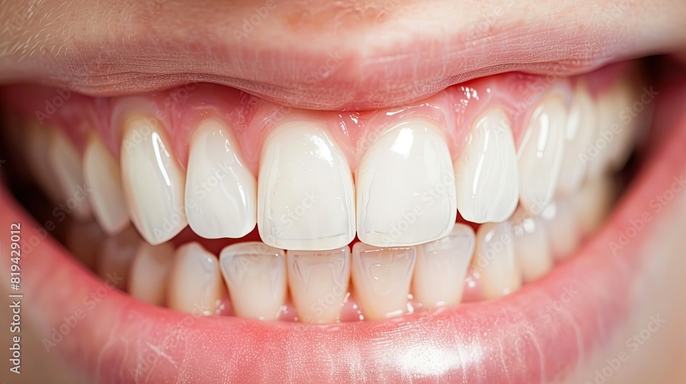 Fototapeta premium dental clinic with state-of-the-art equipment for digital smile design and virtual treatment planning --no text, watermark, number