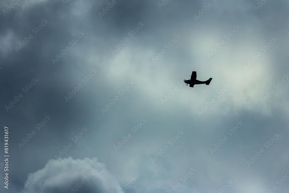 airplane flying in the sky airplane flying in the sky