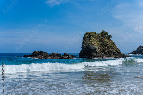 Rinconcito beach scenery, Mazunte, Oaxaca
