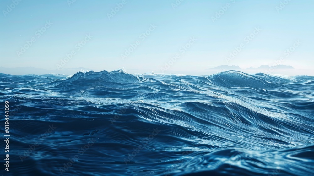 deep blue pacific ocean waves, website banner and background deep blue pacific ocean waves, website banner and background