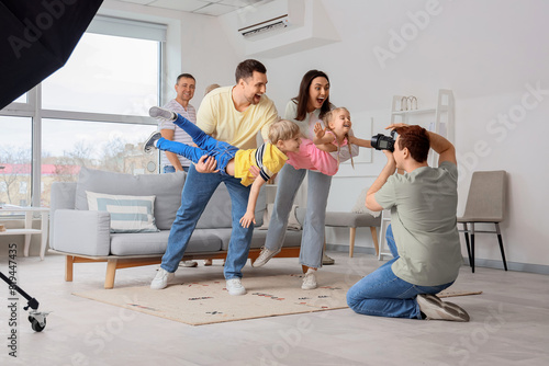 Male photographer taking pi...
