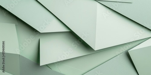 Sage green folded paper background AIG51A.