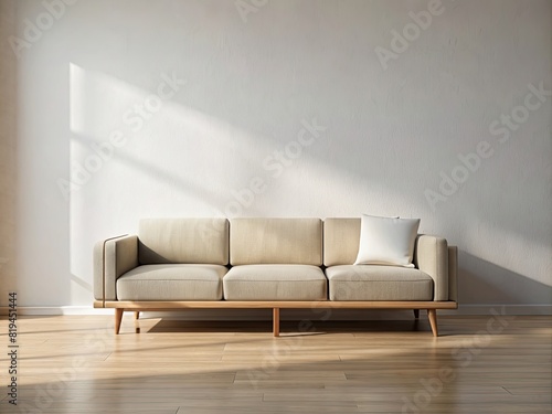 design scene with sofa generative ai