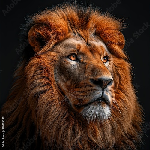 png photo of a lion