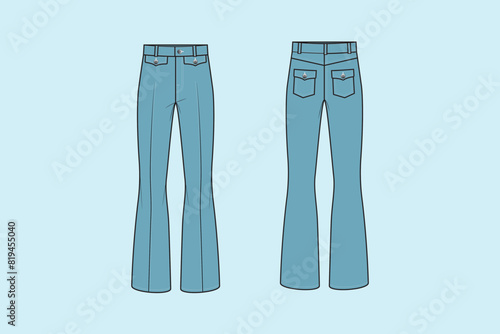 Retro_Flare_Jeans