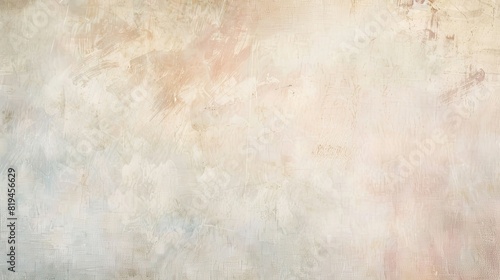 real canvas background texture paper, subtle, fine texture, renaissance, muted tones, faint frescoes and painterly blooms around edges framing photo