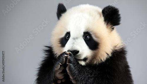 Praying Baby Panda
