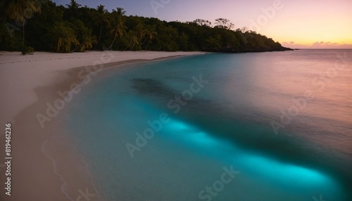Bioluminescent Beaches (Various locations): Some beaches around the world, like Mosquito Bay in Vieques, Puerto Rico, photo