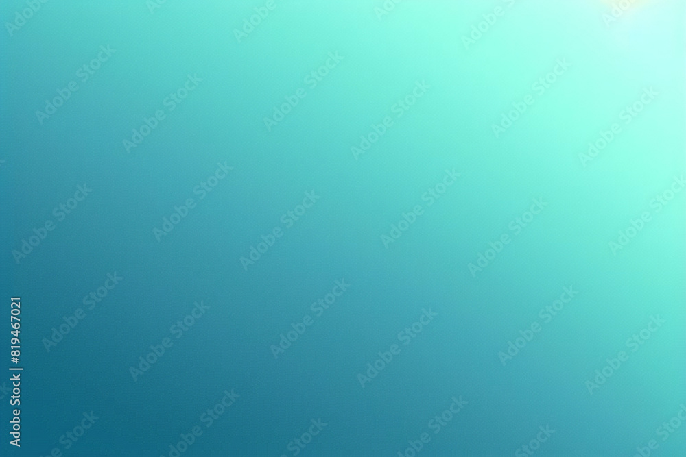 Obraz premium Abstract gradient turquoise blue teal white colored blurred back