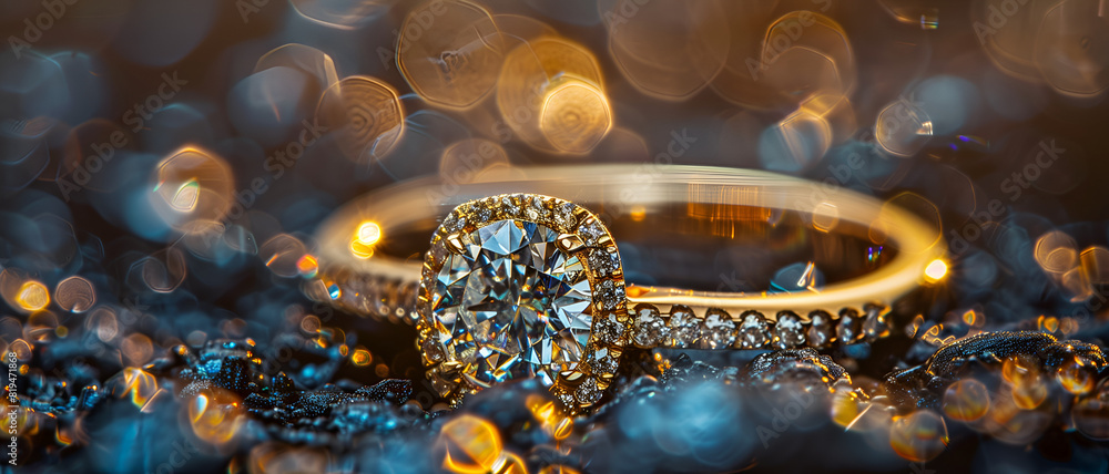 A luxurious diamond ring A luxurious diamond ring