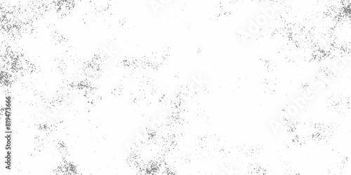 Vector grunge black and white crack paper texture design and texture of a concrete wall with cracks and scratches background.  abstract vintage of old surface dusty rough texture background.