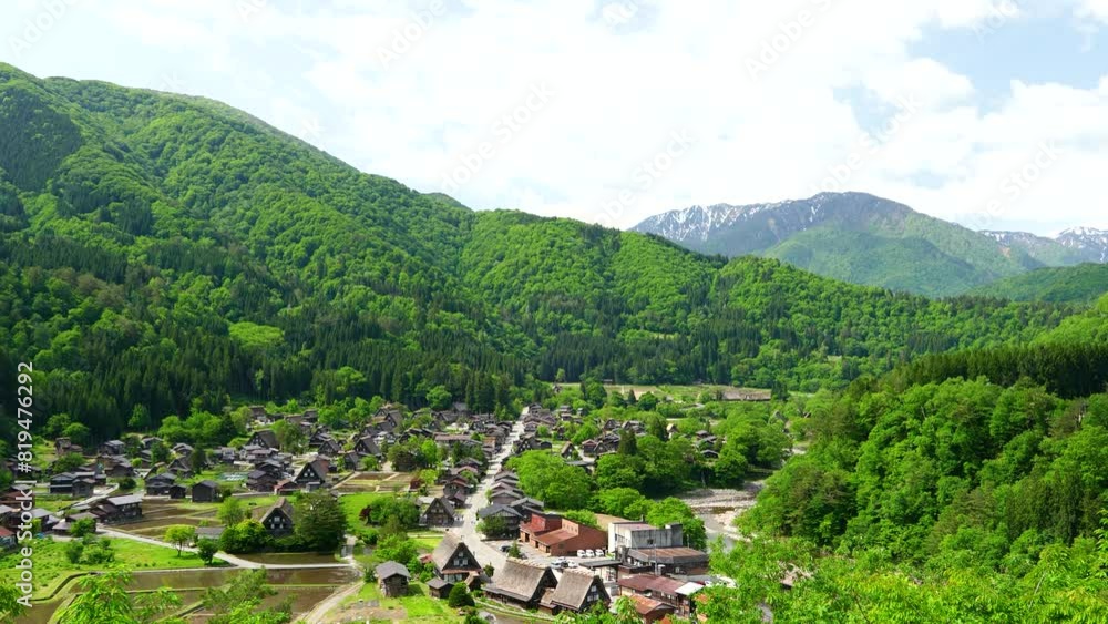 世界遺産　白川郷