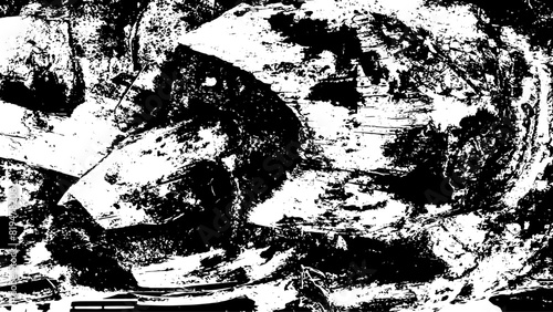 10-57. Wood Surface Texture Effect - Illustration Old Wood Black and White Vector Texture.	