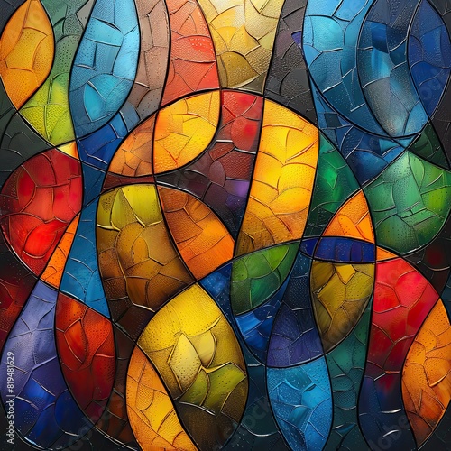 Stainedglass  abstract background