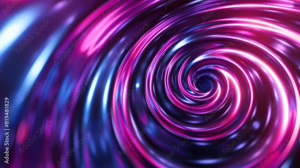 The image is a glowing blue and purple vortex. The image is a glowing blue and purple vortex.